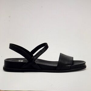 Eileen Fisher Demo leather ankle strap sandal
